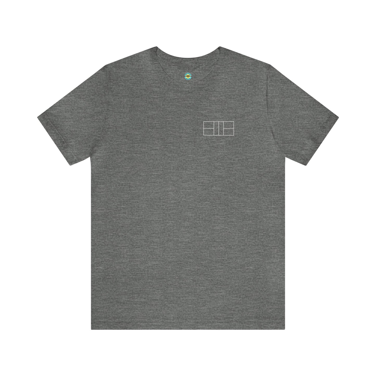Pickleball Court Unisex Tee