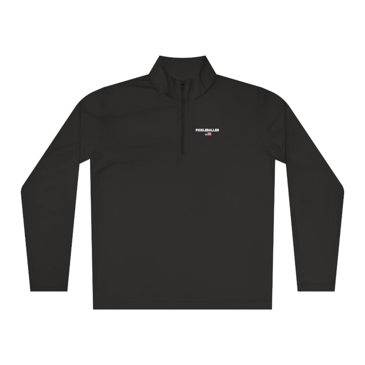 Pickleballer Unisex Quarter-Zip Performance Pullover