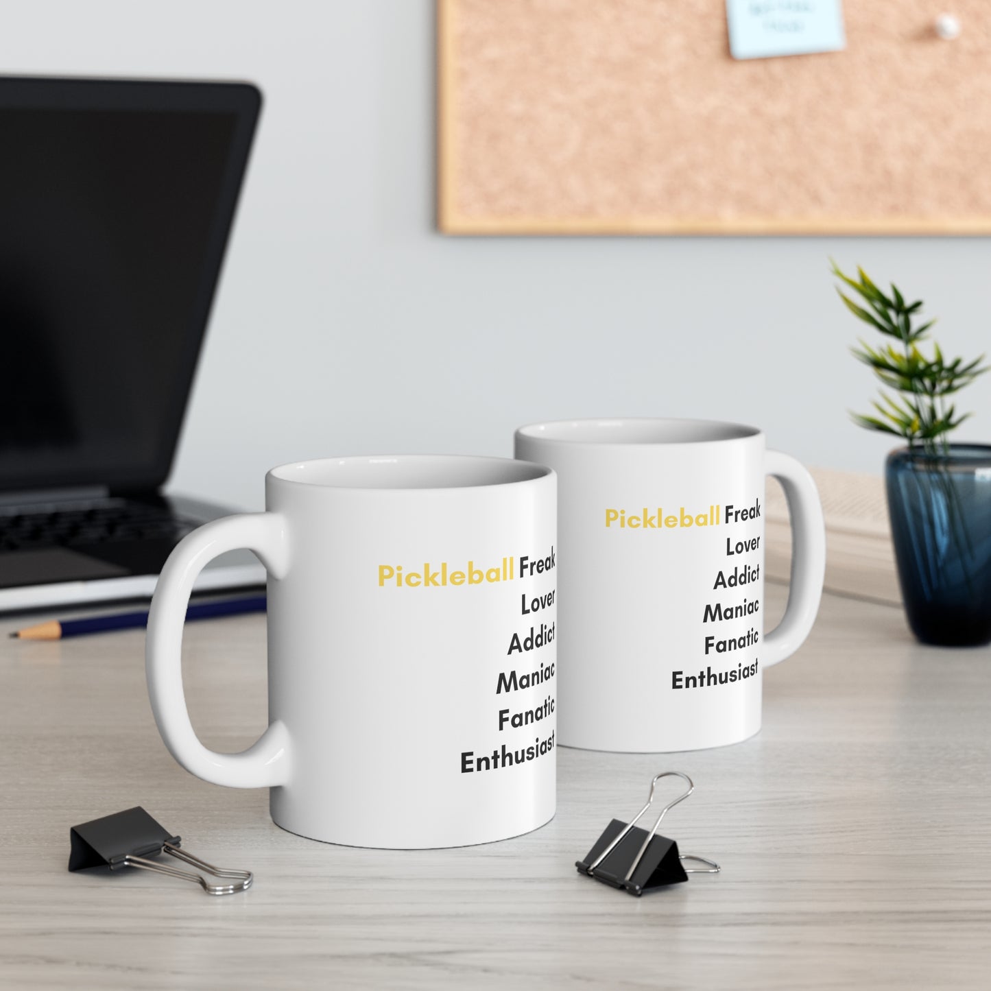 Pickleball Freak Ceramic Mug