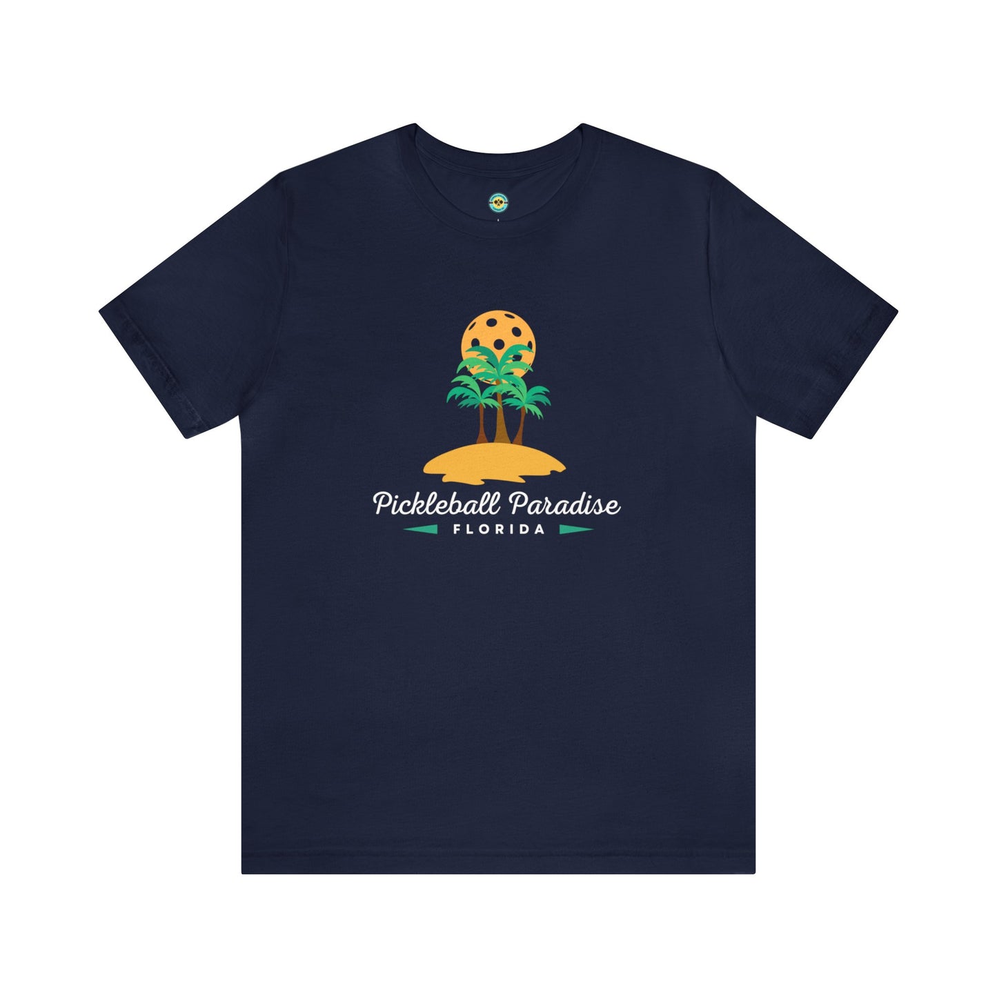 Pickleball Paradise Florida Unisex Tee - White Lettering