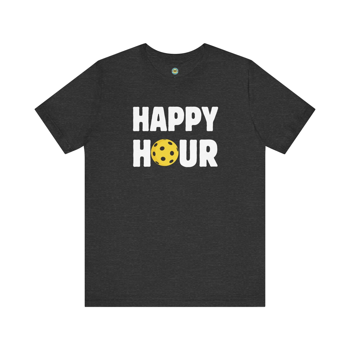 Happy Hour Pickleball Unisex Tee