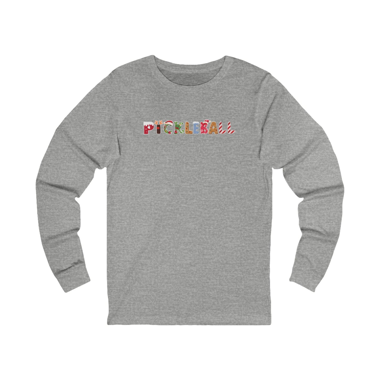 Pickleball Holiday Unisex Long Sleeve Tee