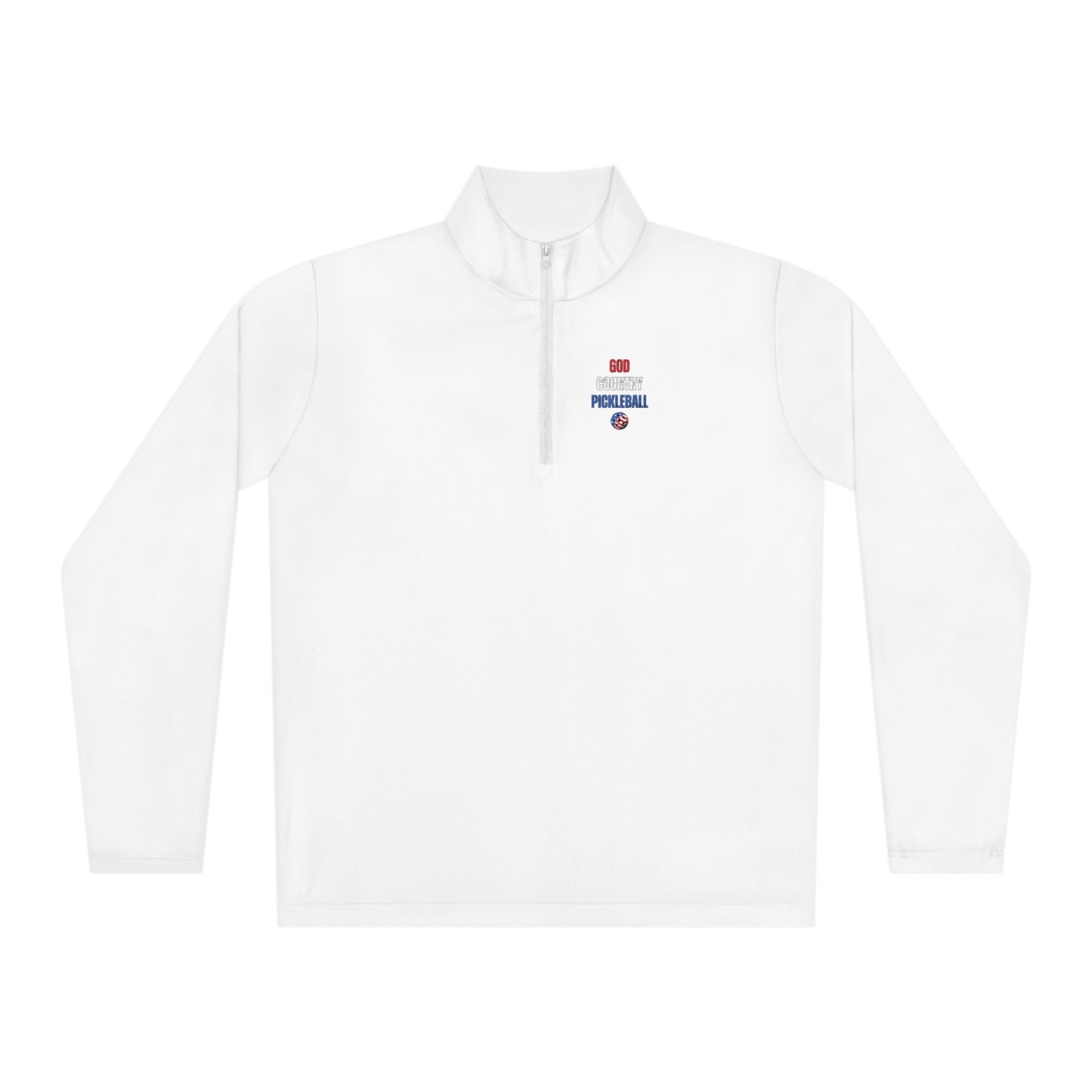 God Country Pickleball Unisex Quarter-Zip Performance Pullover