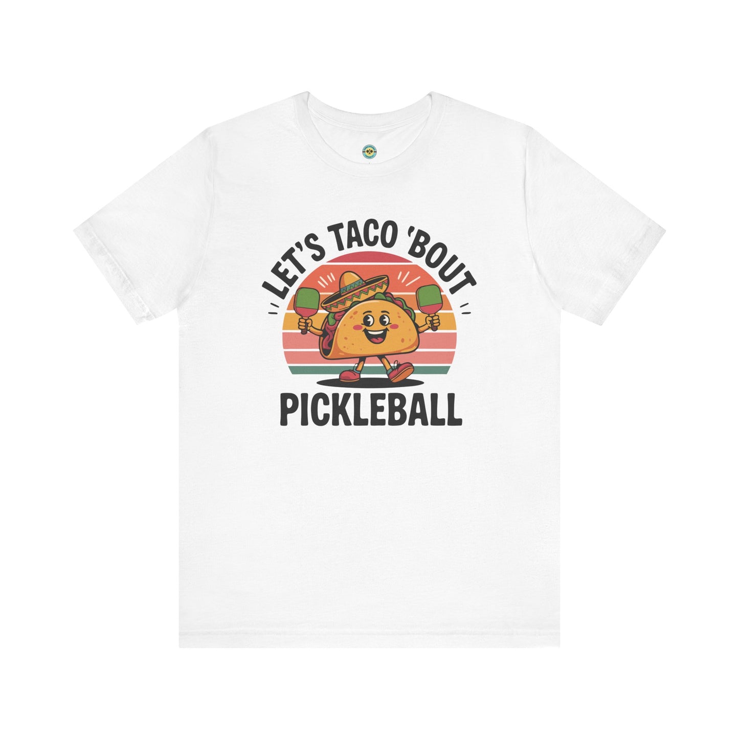 Let's Taco 'Bout Pickleball Unisex Tee