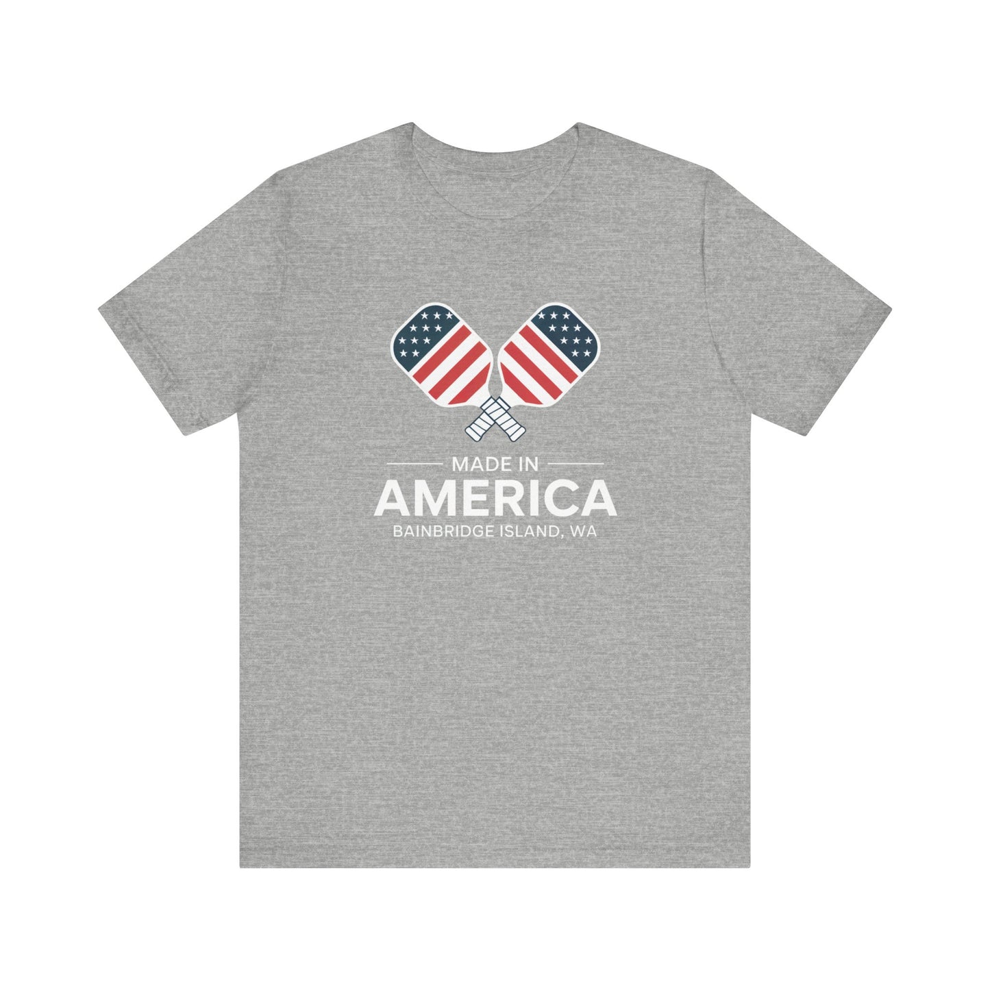 Made In America Pickleball Unisex Tee (Express Delivery)