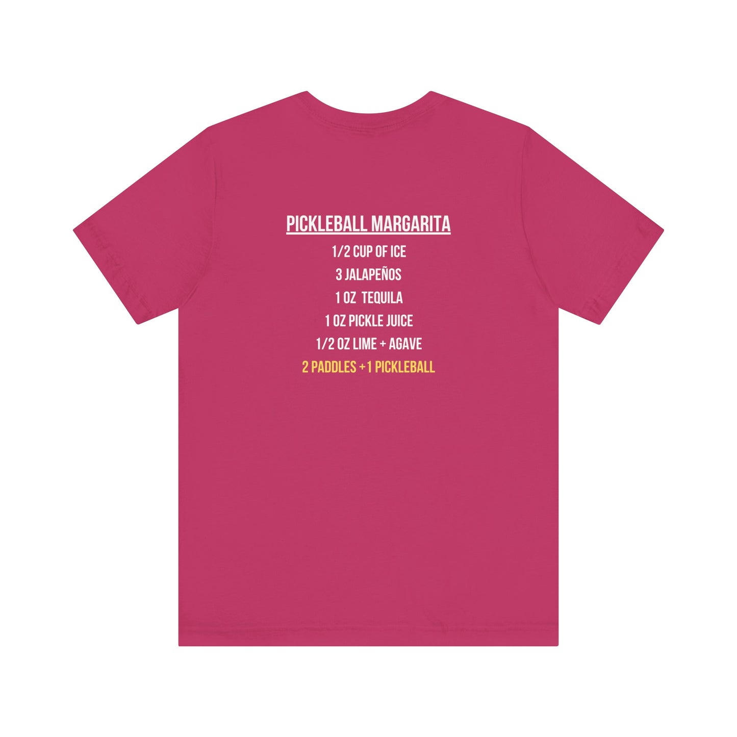 Pickleball Margarita Unisex Tee