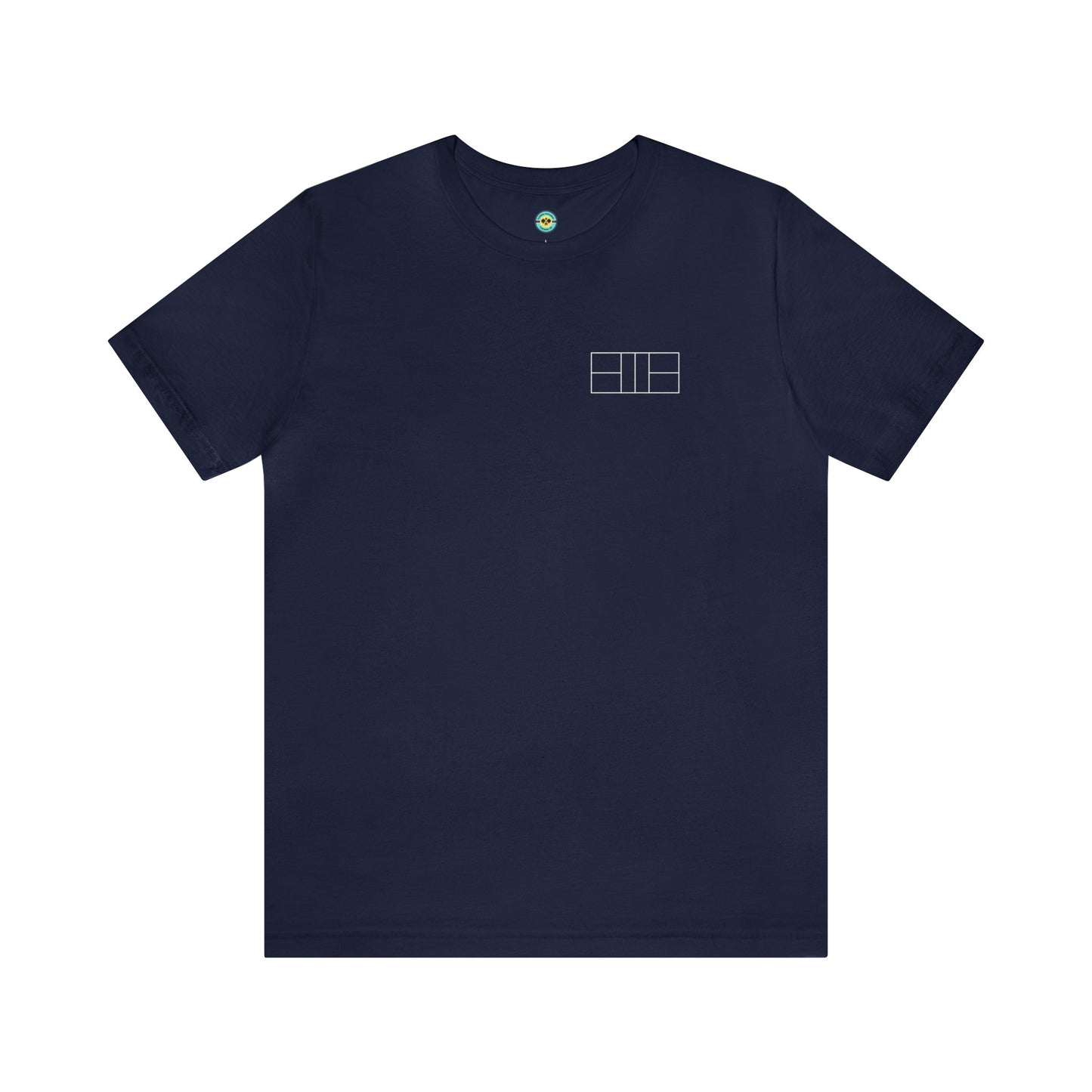 Pickleball Court Unisex Tee