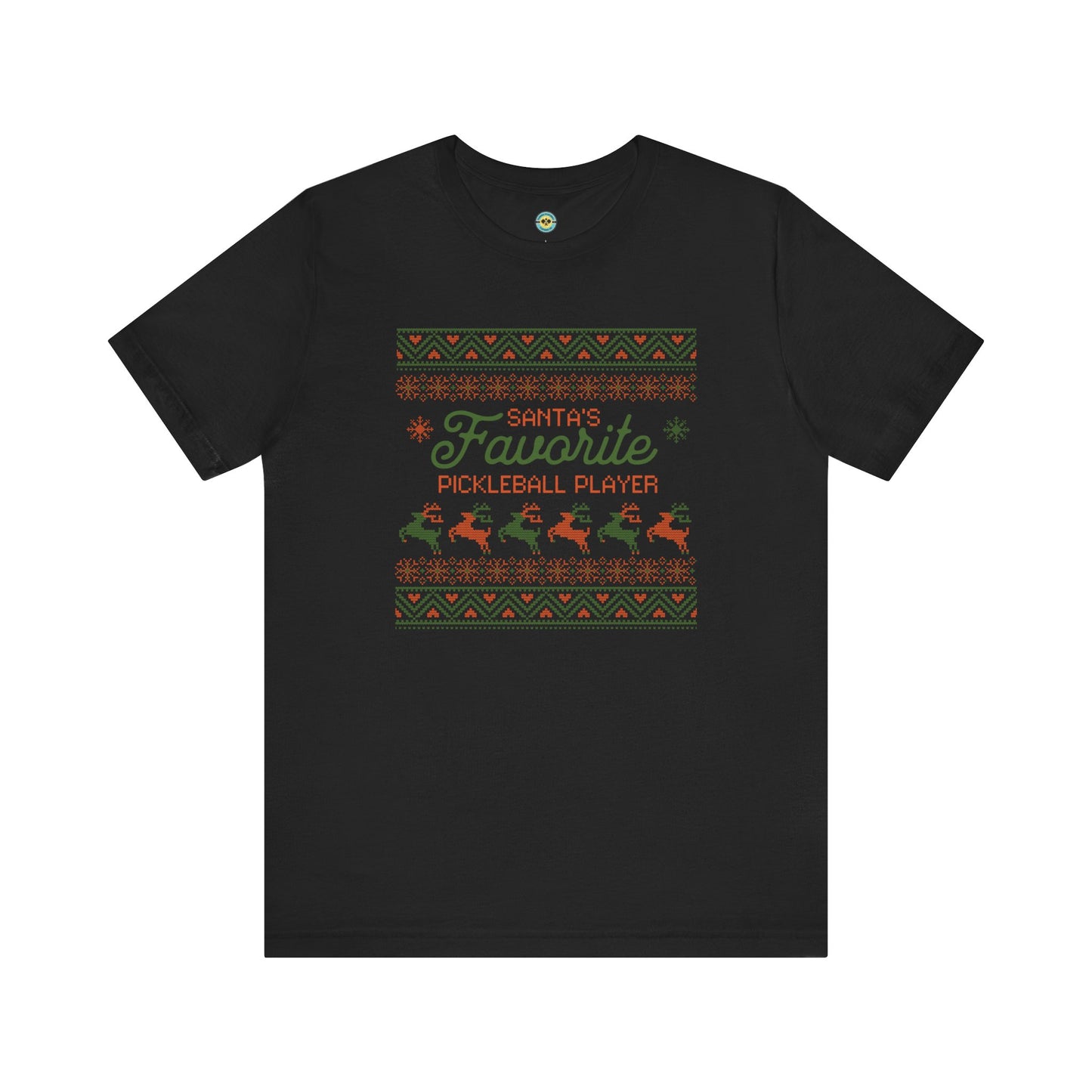 Santa's Favorite Pickleball Player Classic Unisex Tee