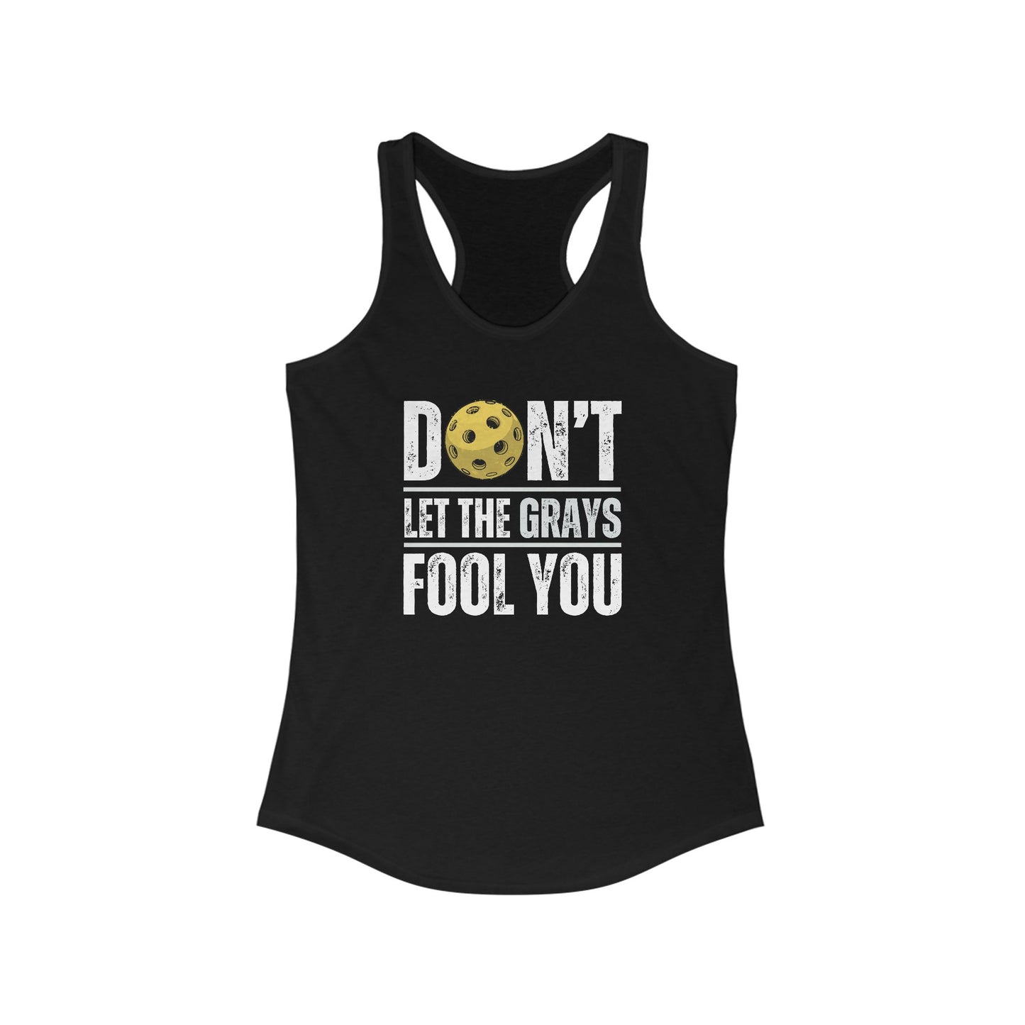 Don't Let The Grays Fool You Women's Racerback Tank