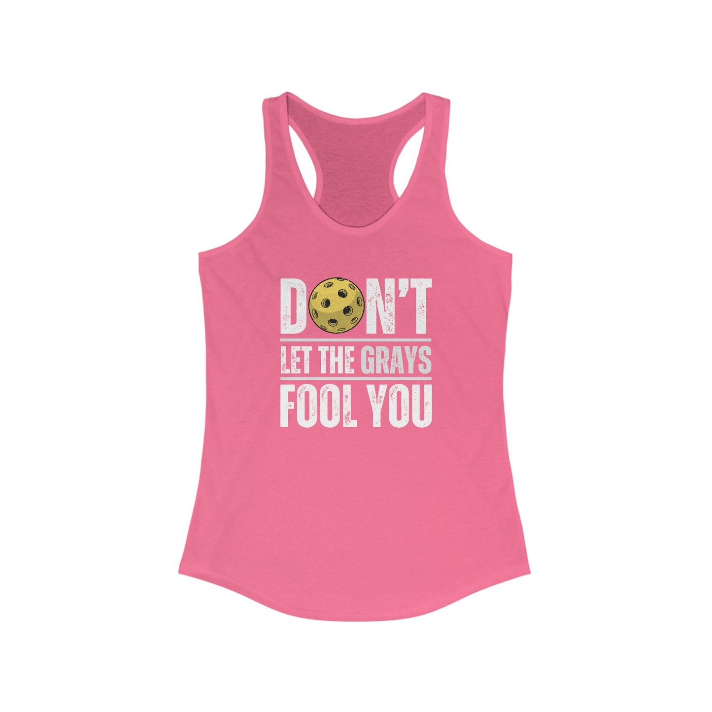 Don't Let The Grays Fool You Women's Racerback Tank