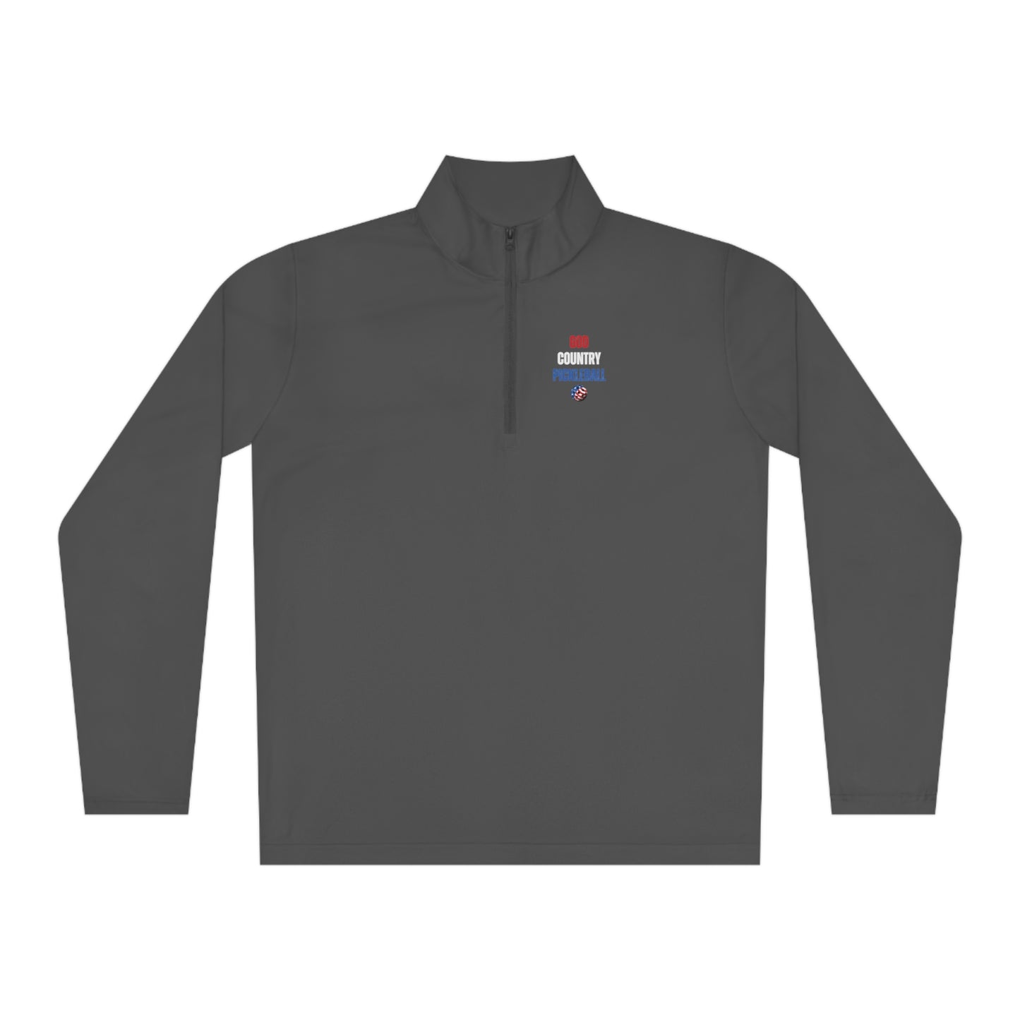 God Country Pickleball Unisex Quarter-Zip Performance Pullover