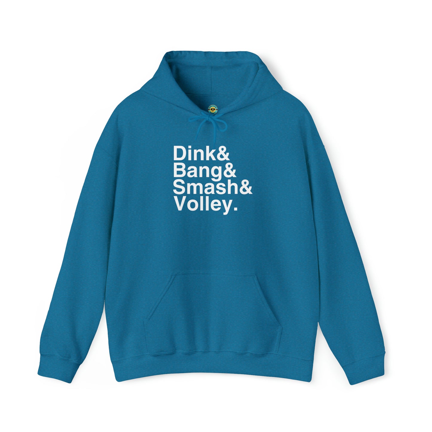 Dink&Bang&Smash&Volley. Unisex Hoodie