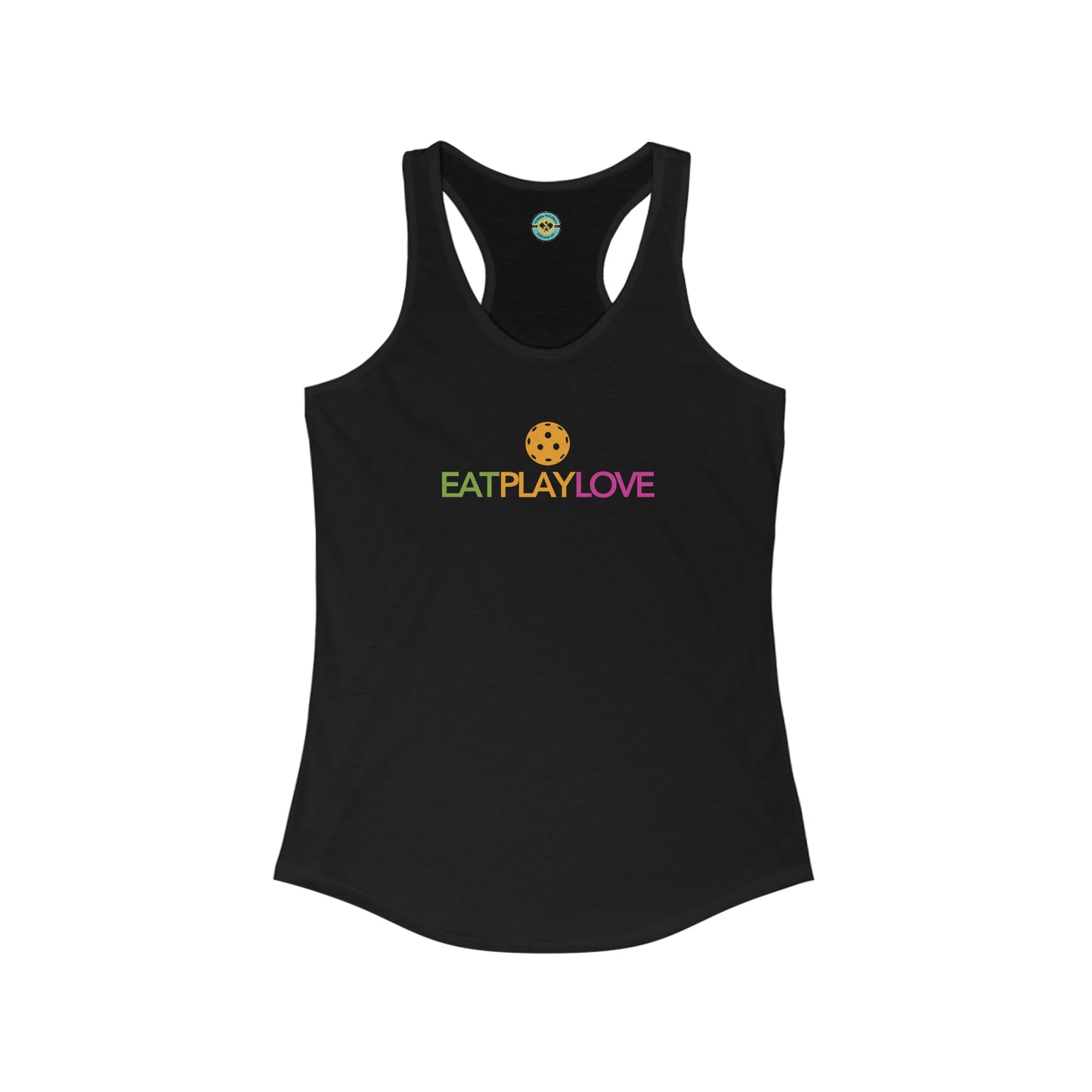 Eat Play Love Pickleball Racerback Tank