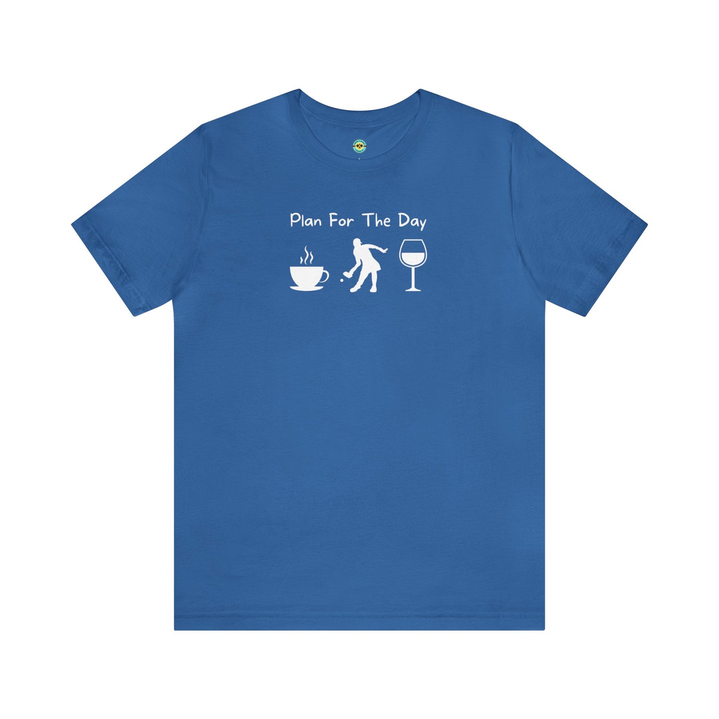Plan for the Day Pickleball Unisex Tee