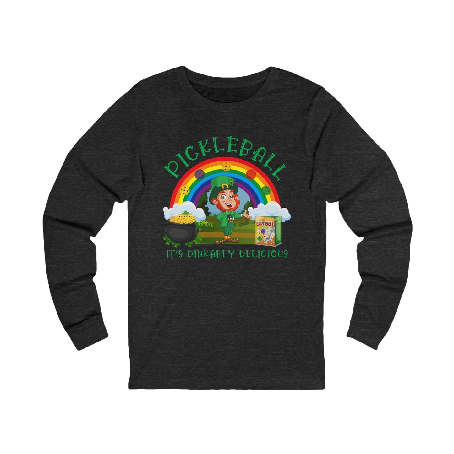Pickleball It's Dinkably Delicious Unisex Long Sleeve T-shirt