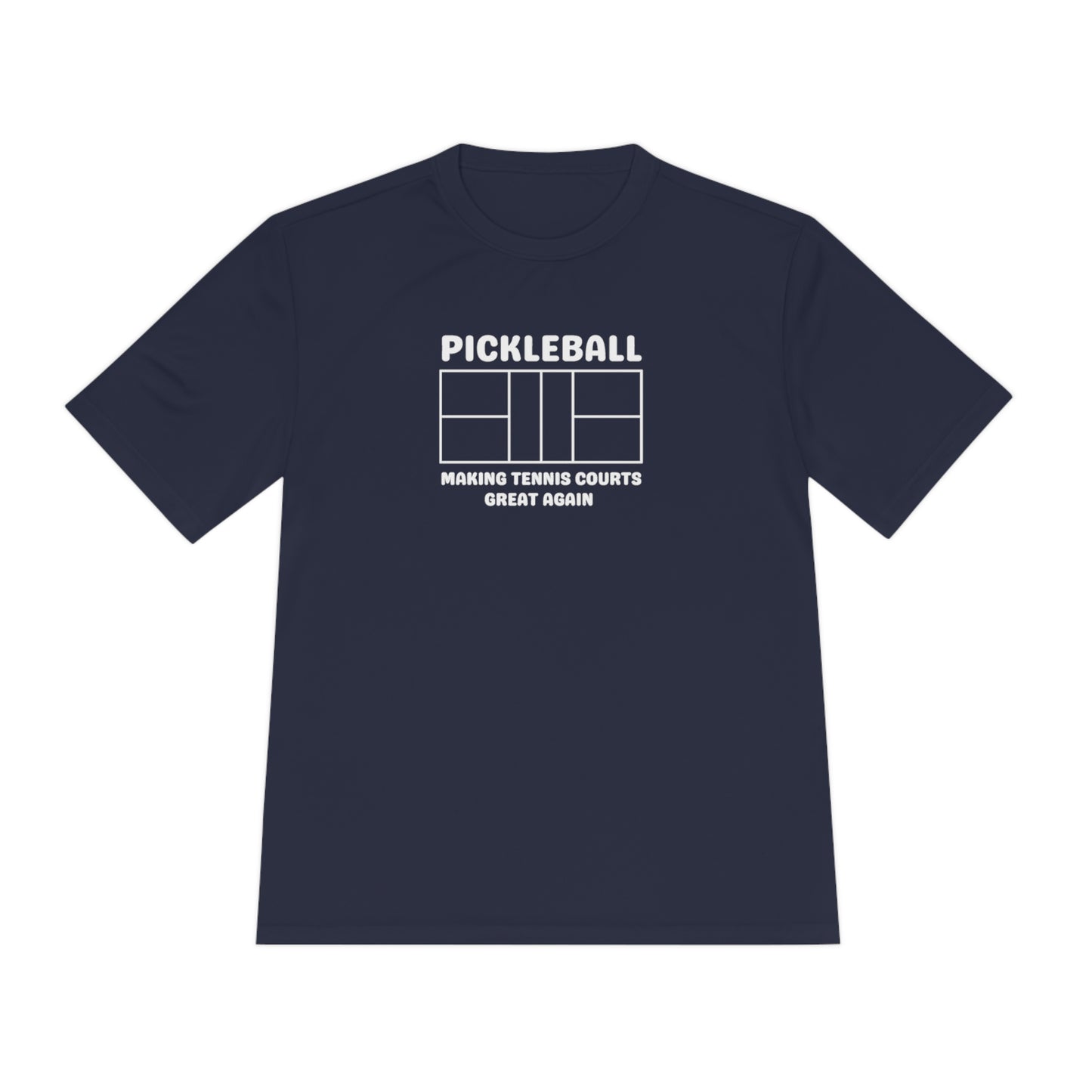 Pickleball Making Tennis Courts Great Again Unisex Performance Tee