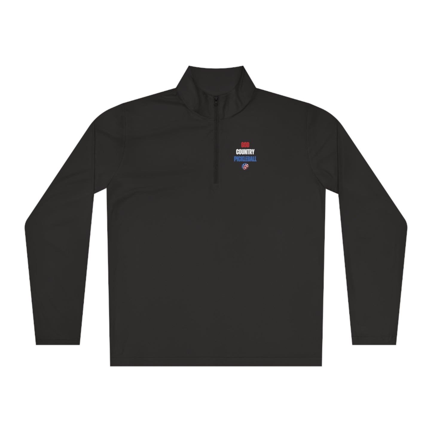 God Country Pickleball Unisex Quarter-Zip Performance Pullover
