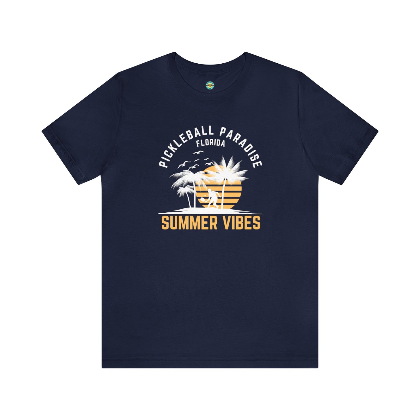 Pickleball Paradise Florida Summer Vibes Unisex Tee