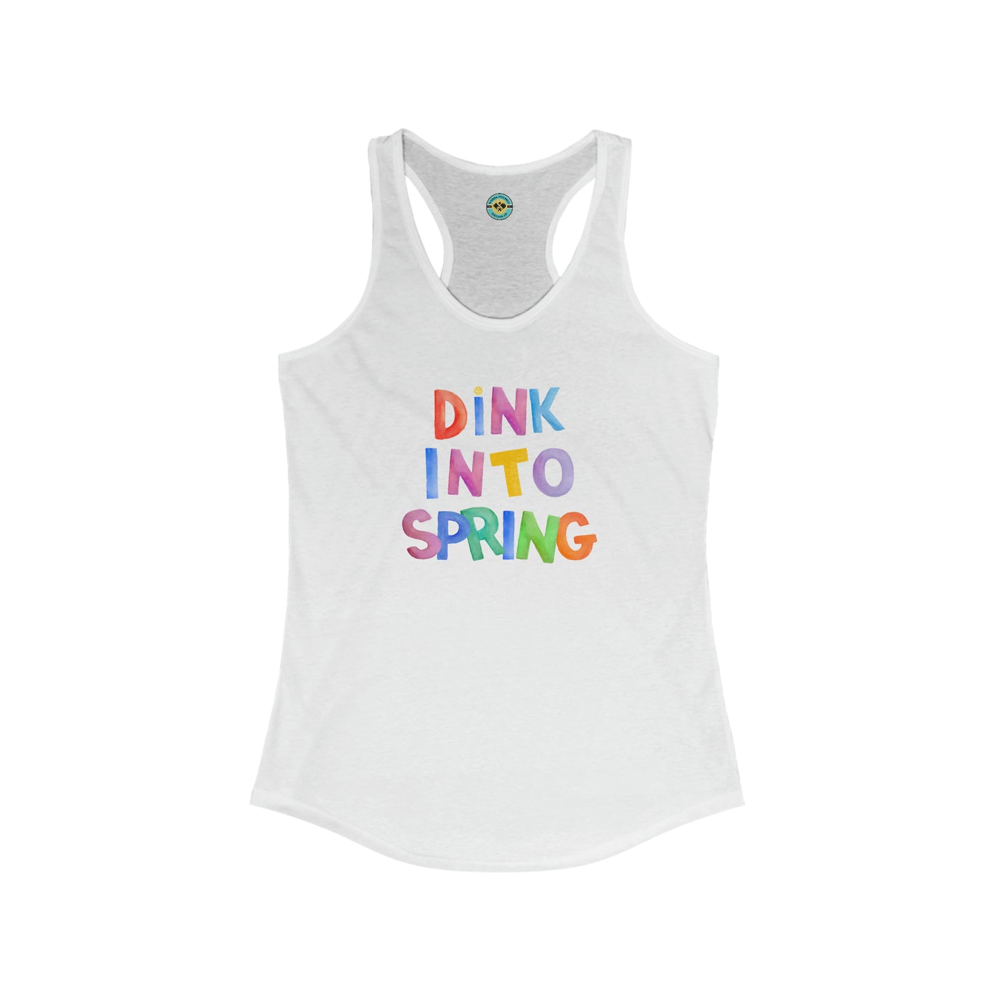 Dink Into Spring v2 Women's Racerback Tank