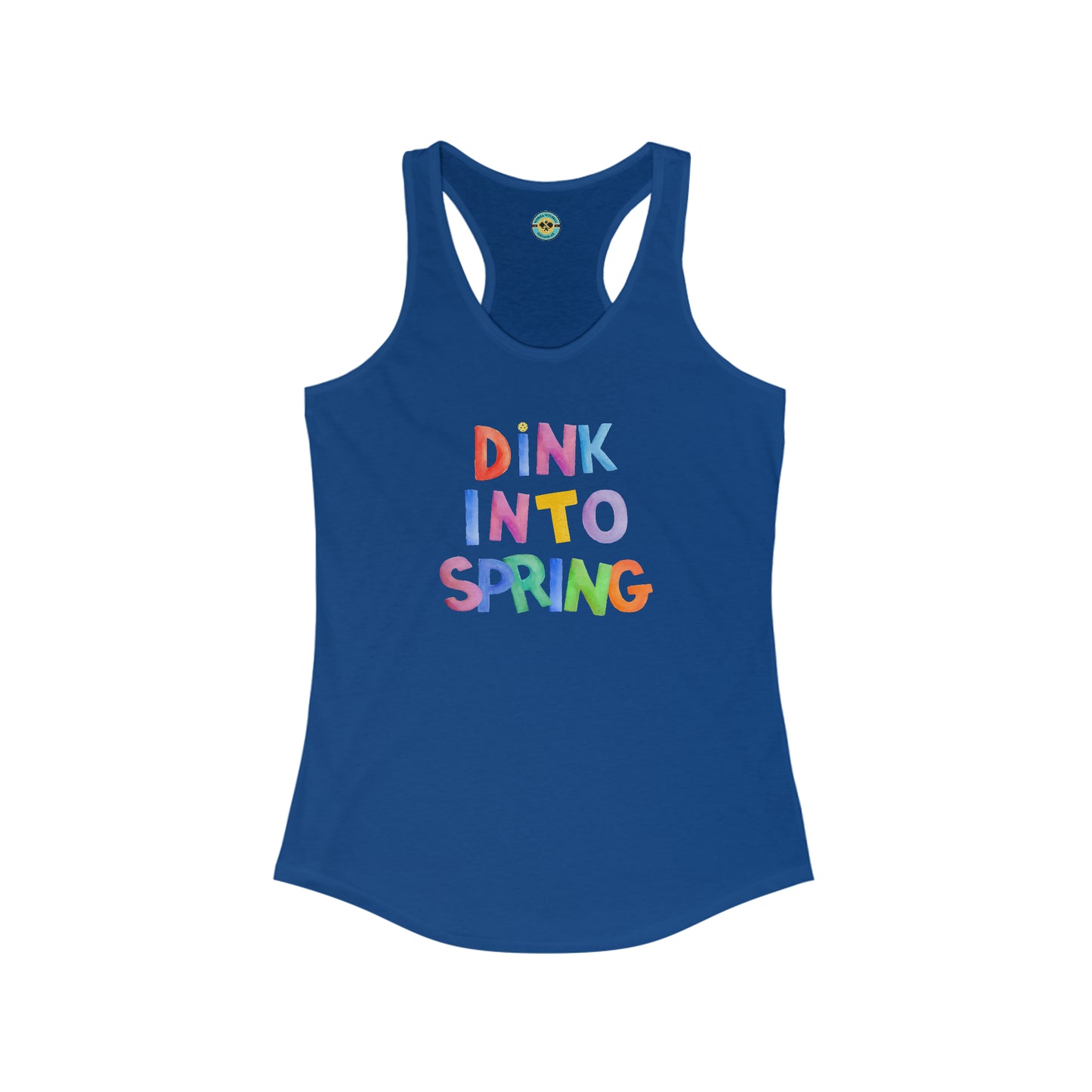 Dink Into Spring v2 Women's Racerback Tank