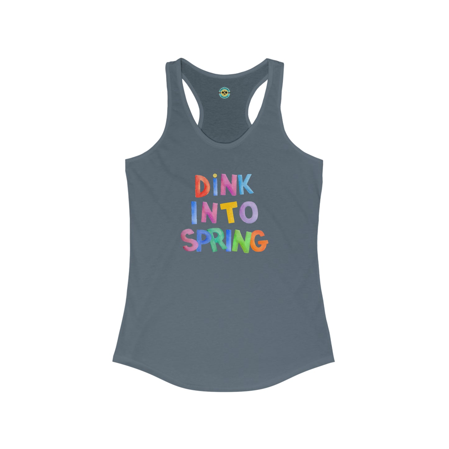 Dink Into Spring v2 Women's Racerback Tank