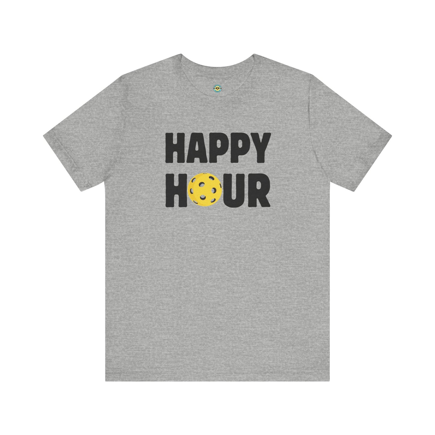 Happy Hour Pickleball Unisex Tee