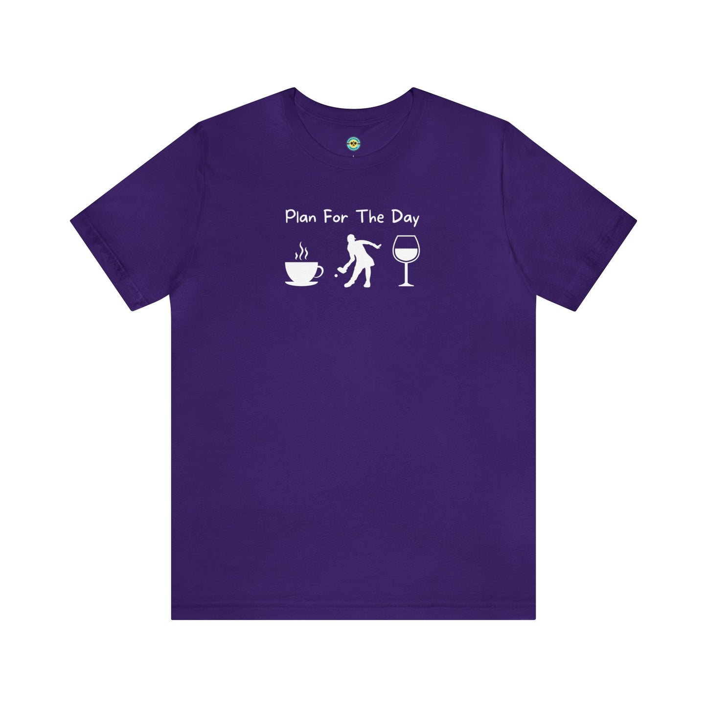 Plan for the Day Pickleball Unisex Tee