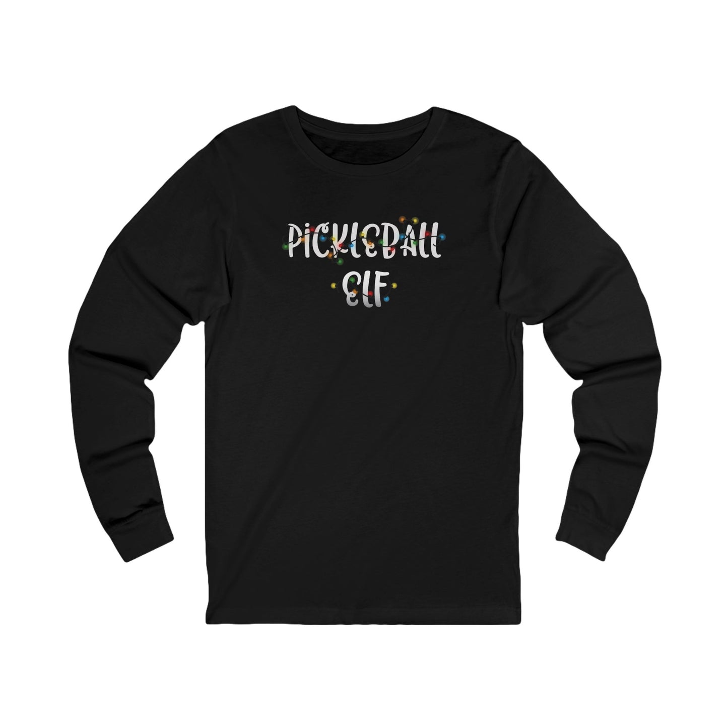 Pickleball Elf Unisex Long Sleeve Tee