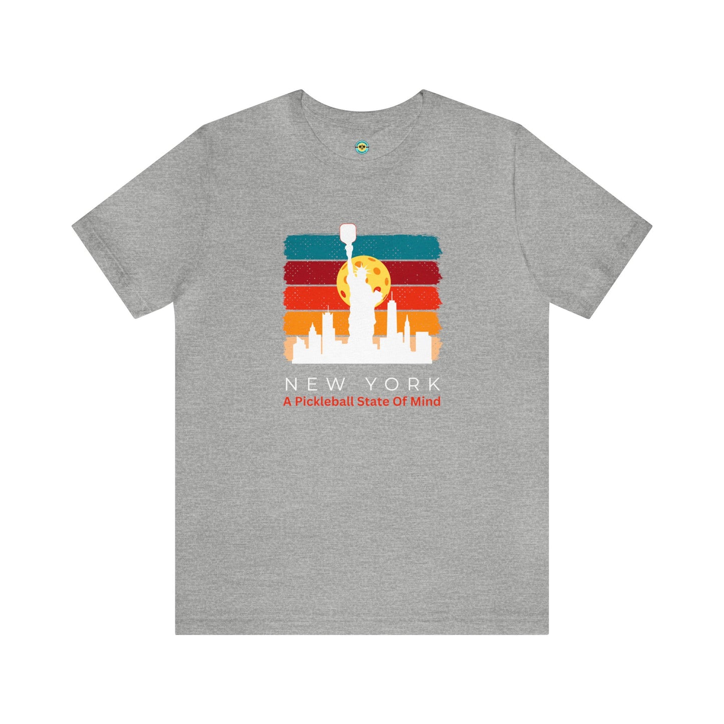 New York A Pickleball State of Mind Unisex Tee