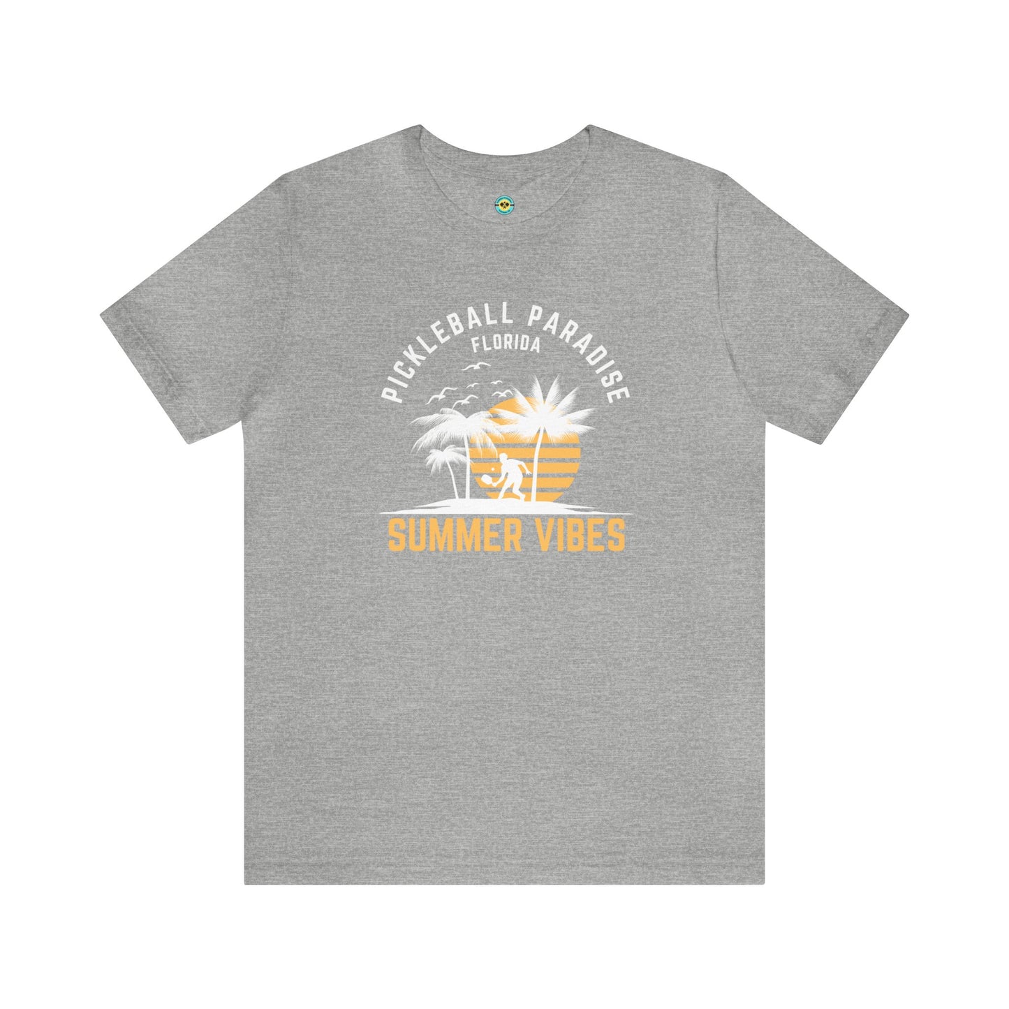 Pickleball Paradise Florida Summer Vibes Unisex Tee