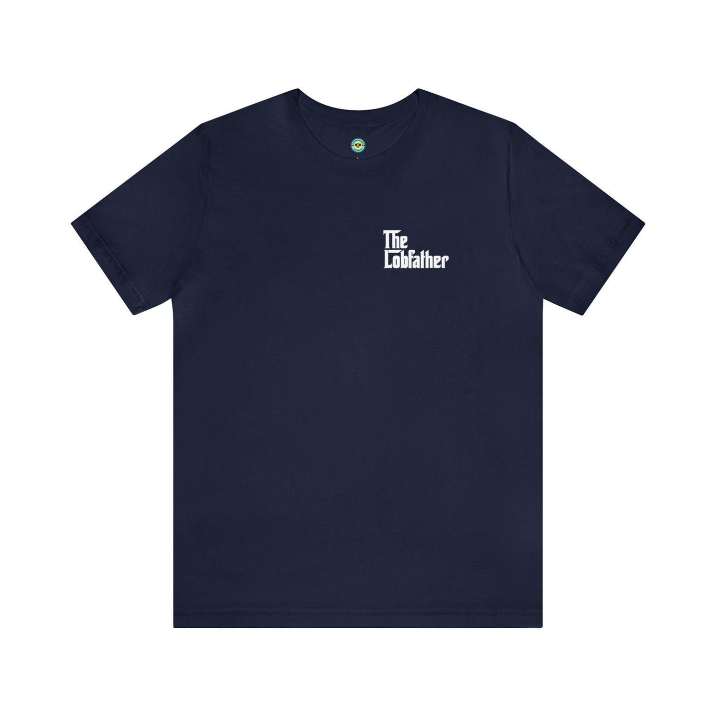 The Lobfather Unisex Tee (left chest)