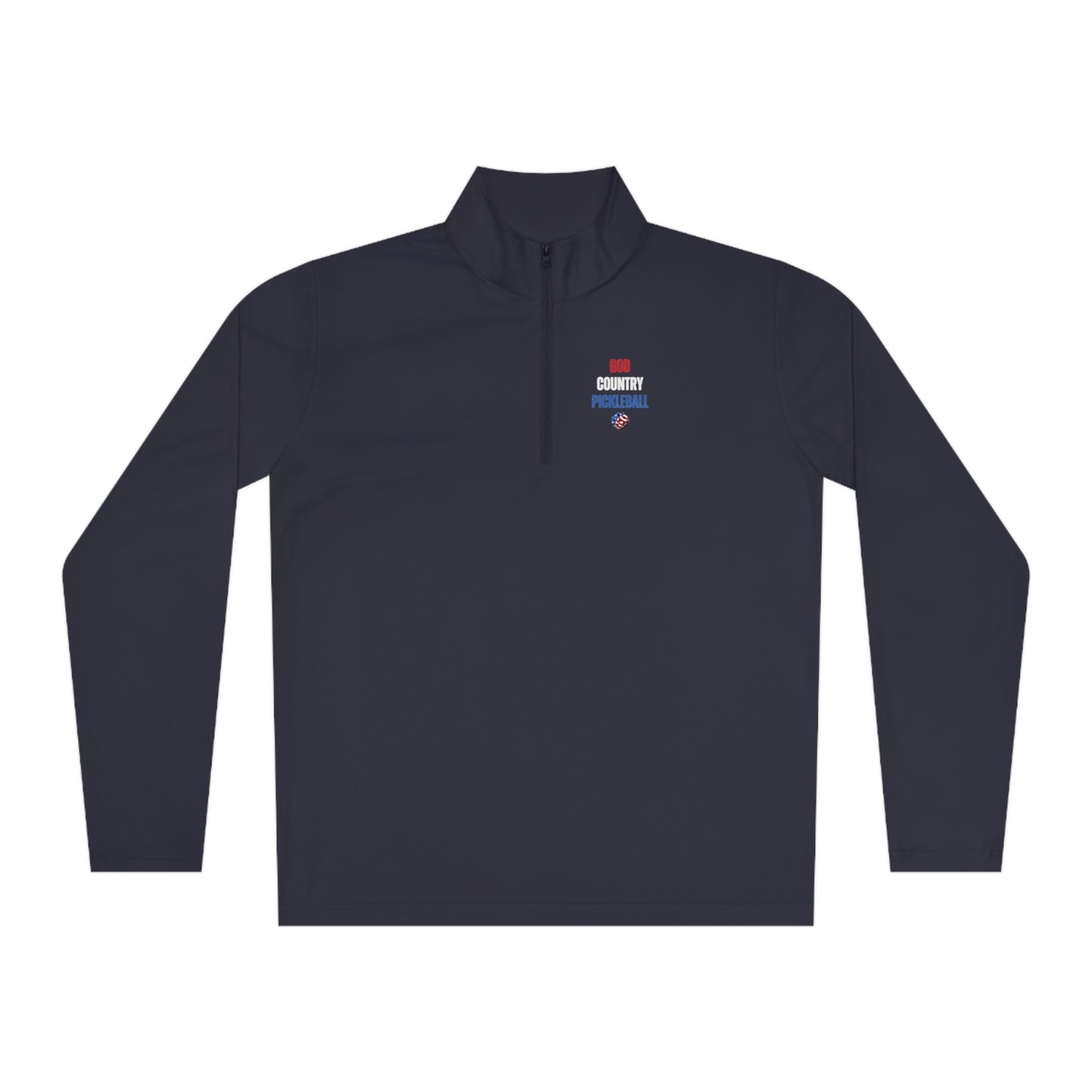 God Country Pickleball Unisex Quarter-Zip Performance Pullover