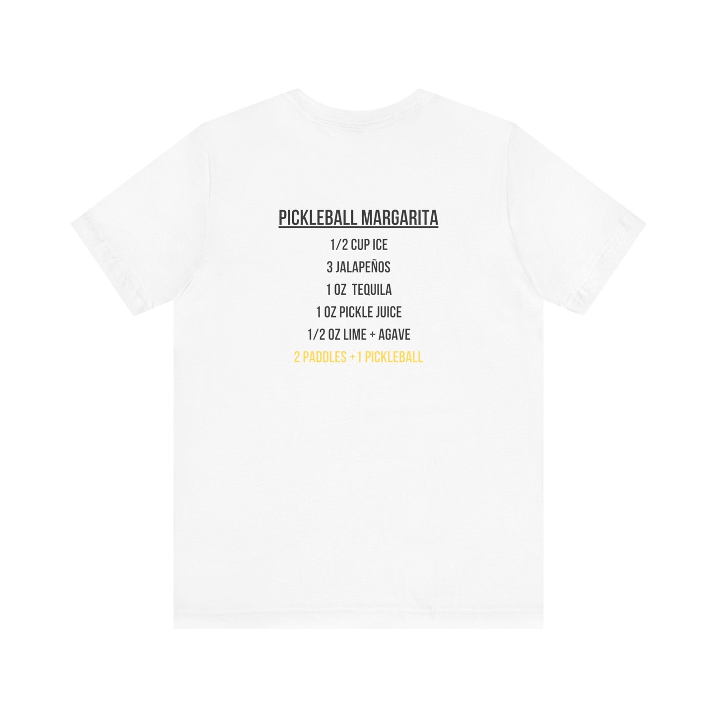 Pickleball Margarita Unisex Tee