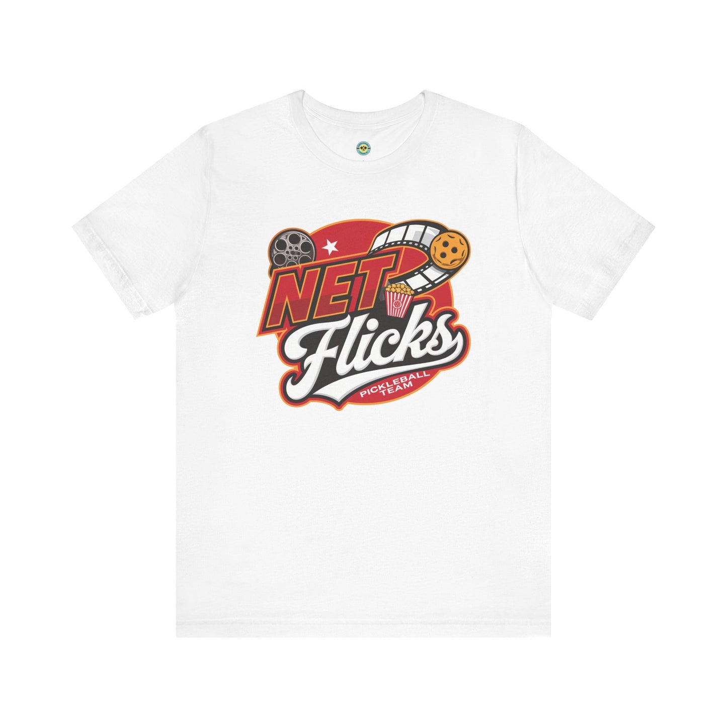 Net Flicks Pickleball Team Unisex Tee