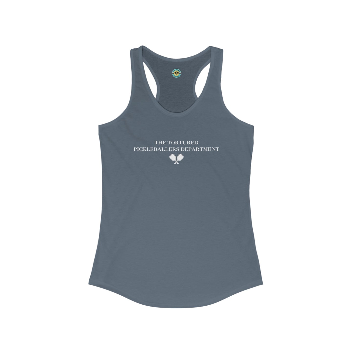 The Tortured Pickleballers Department Women's Racerback Tank