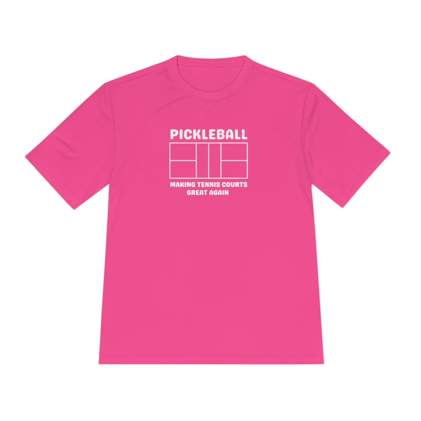 Pickleball Making Tennis Courts Great Again Unisex Performance Tee