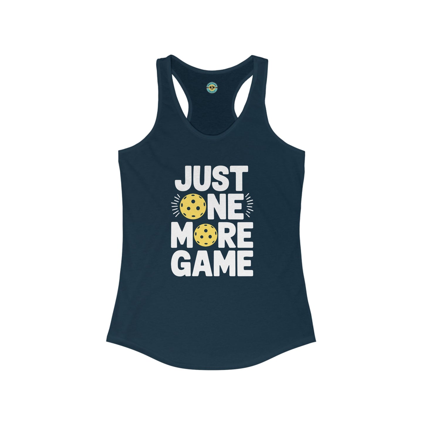 Just One More Game Women's Racerback Tank