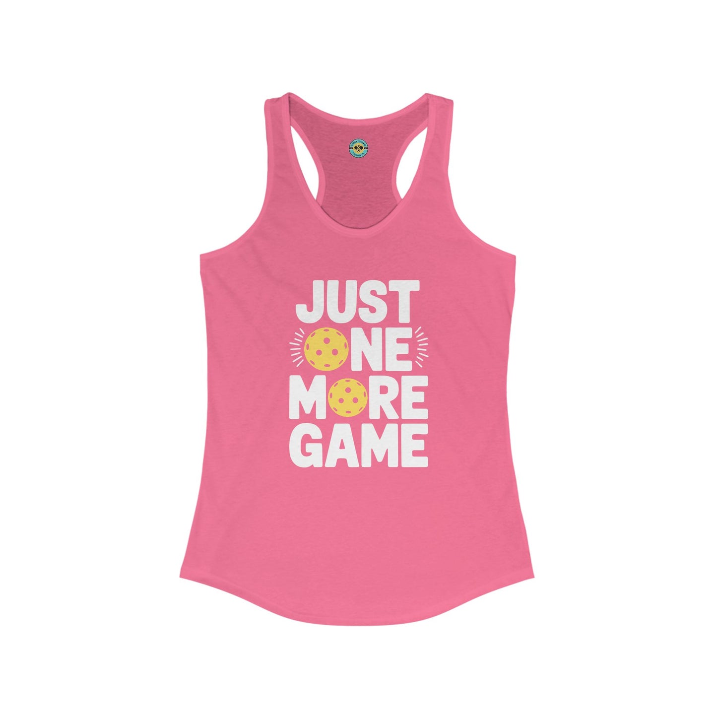 Just One More Game Women's Racerback Tank