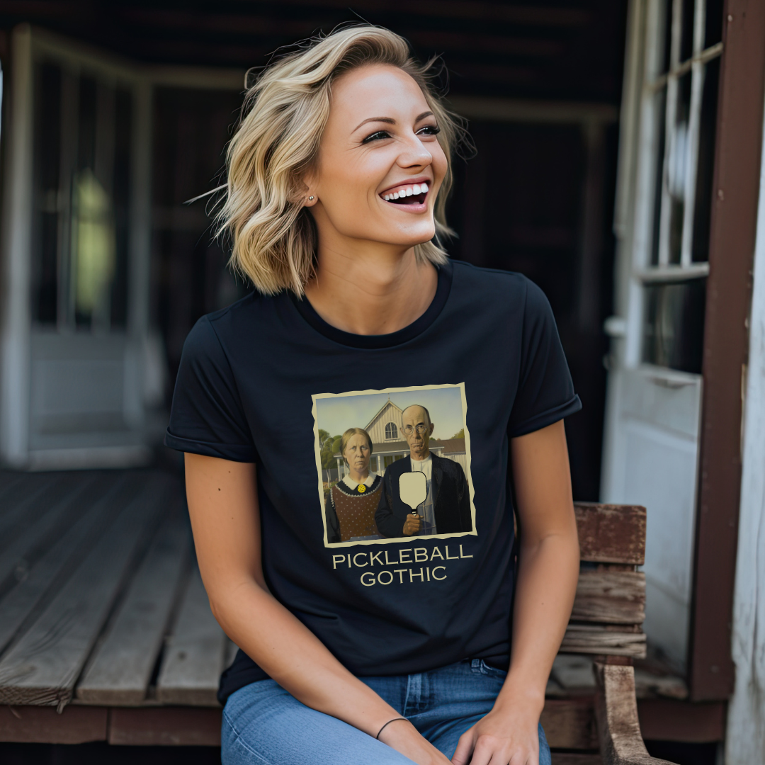 Pickleball Gothic Unisex Tee