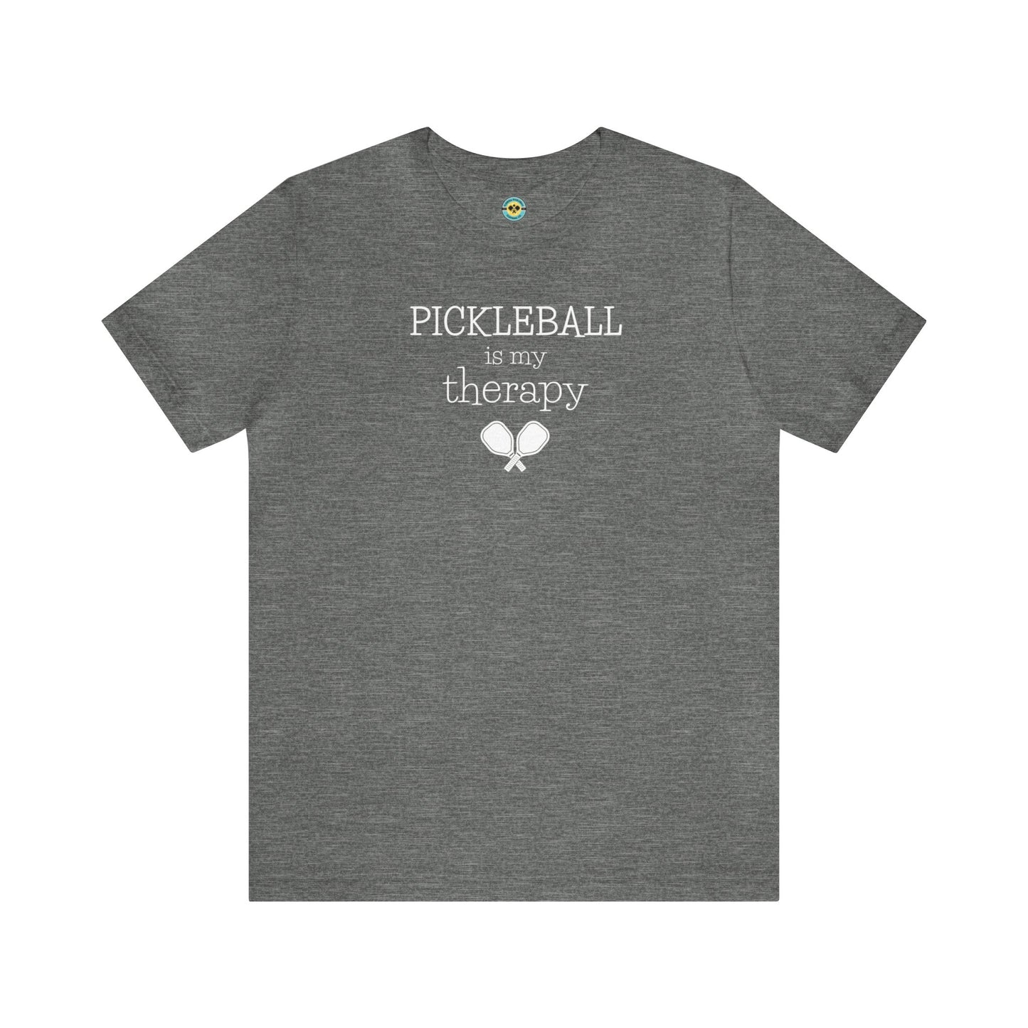 Pickleball Is My Therapy Unisex Tee