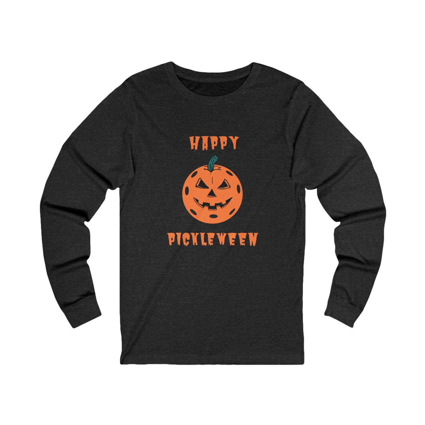 Happy Pickleween Unisex Long Sleeve Tee