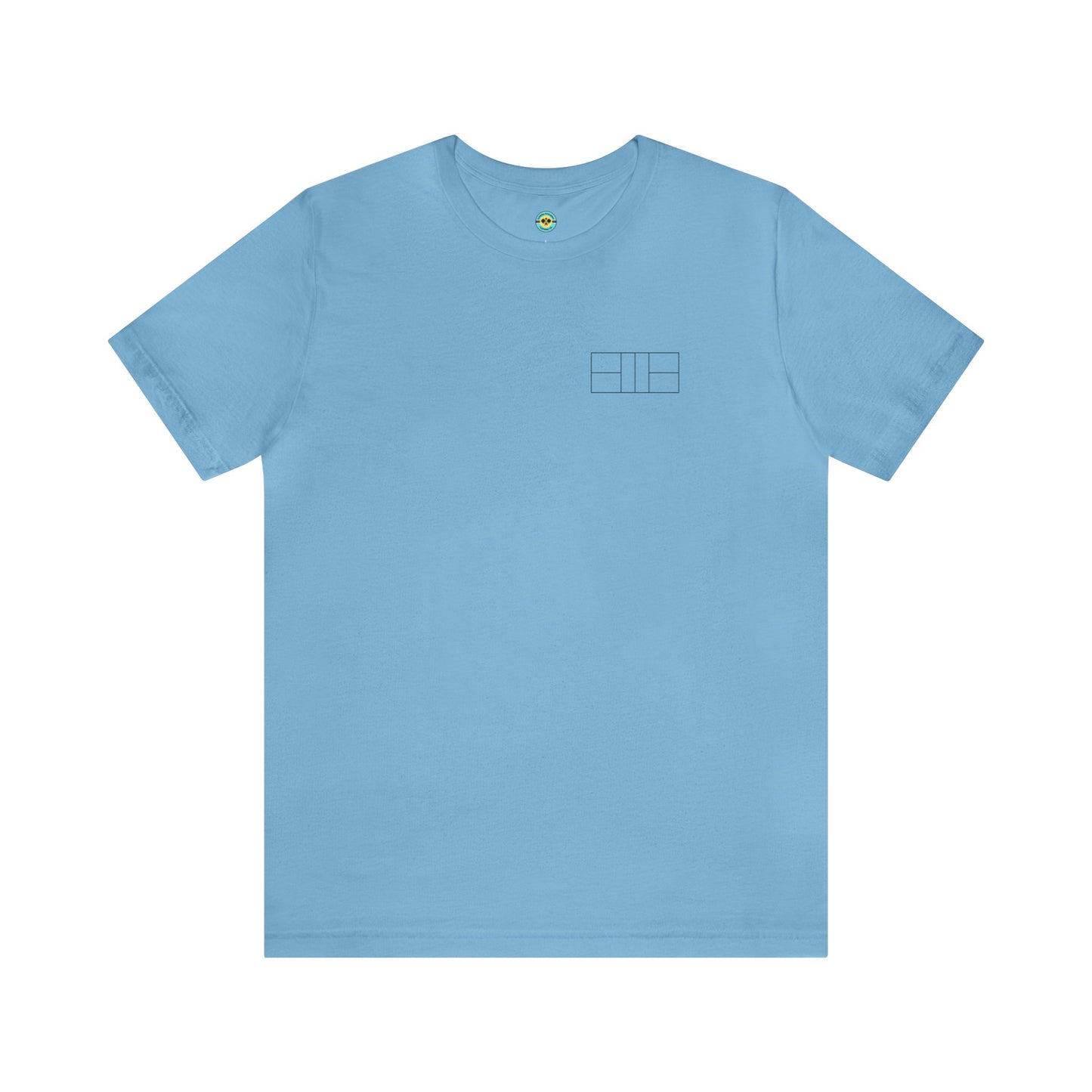 Pickleball Court Unisex Tee