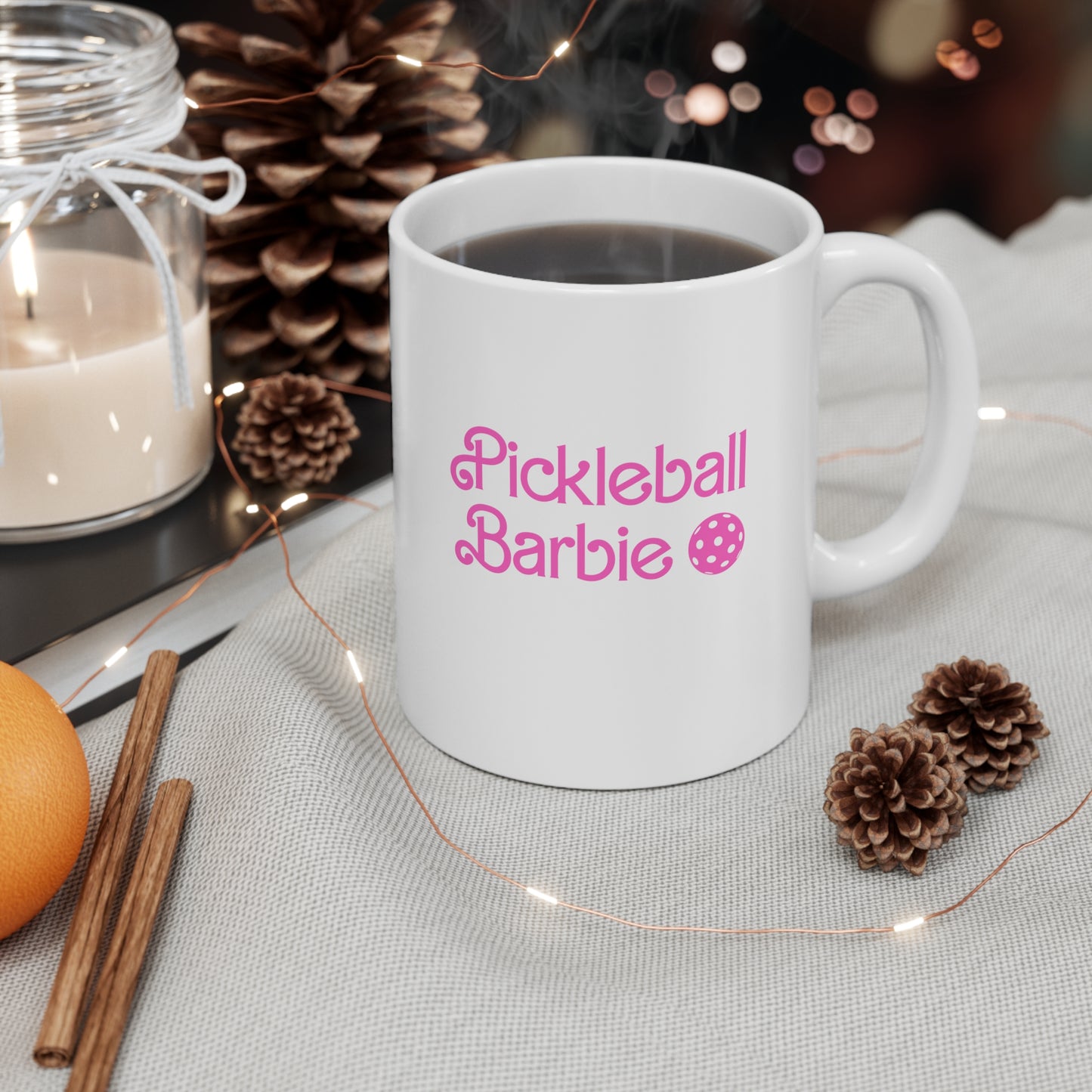 Pickleball Barbie Mug