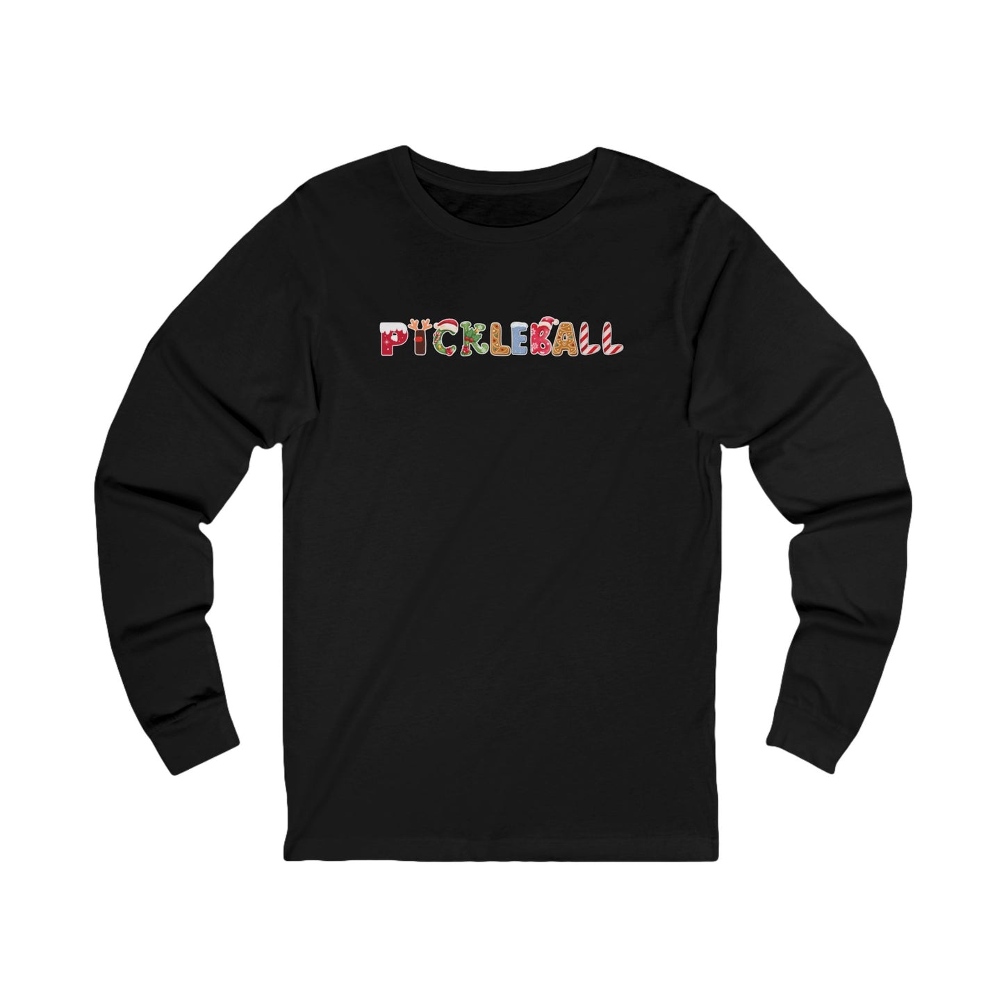 Pickleball Holiday Unisex Long Sleeve Tee