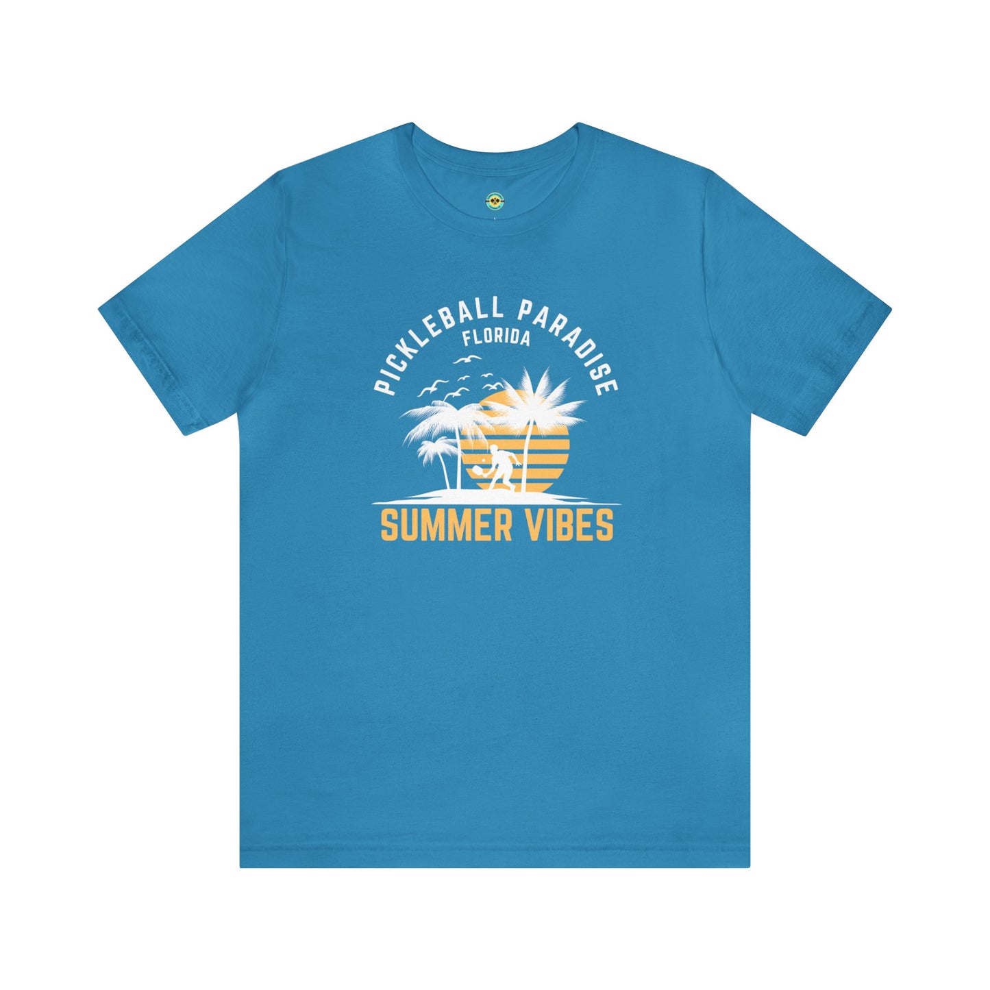 Pickleball Paradise Florida Summer Vibes Unisex Tee
