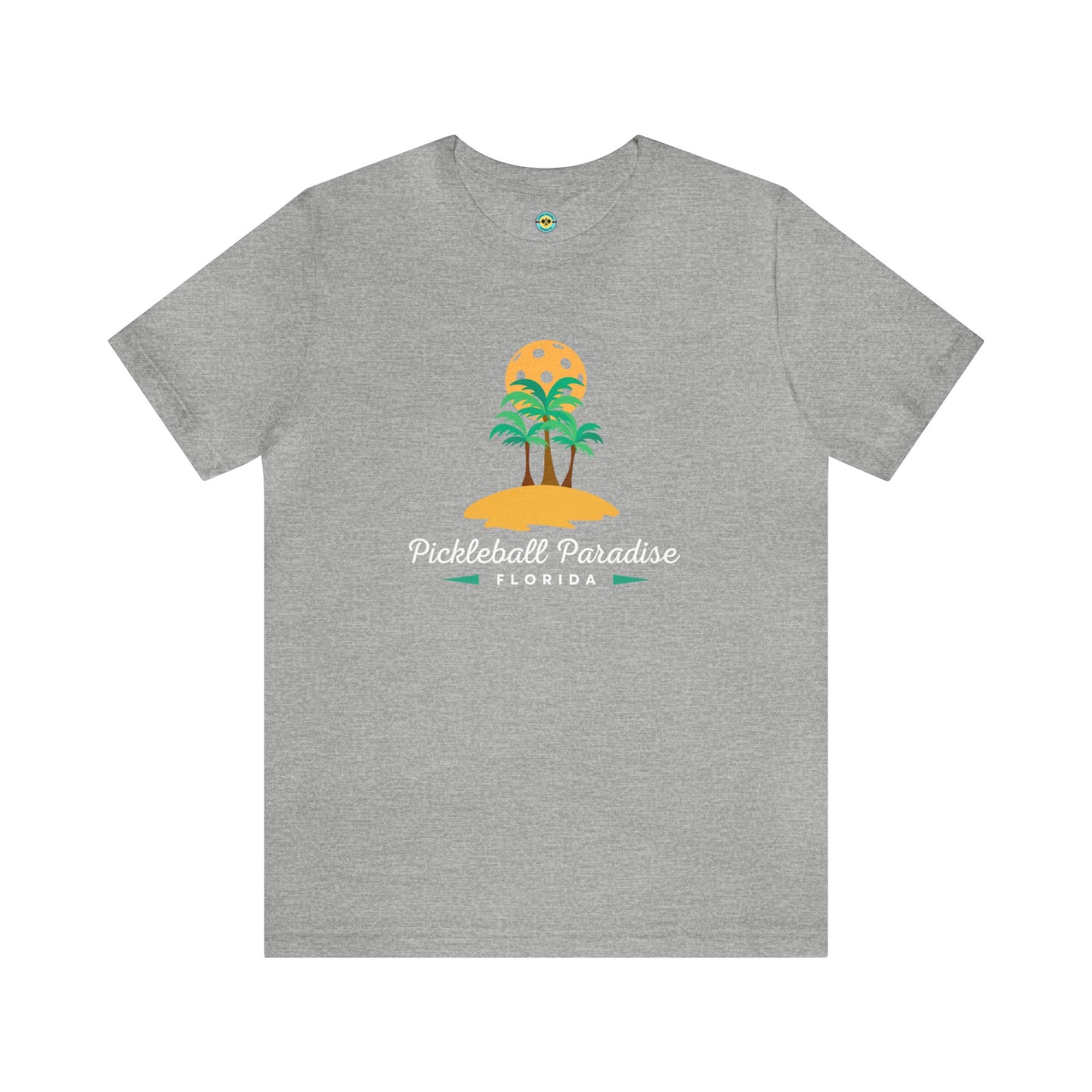 Pickleball Paradise Florida Unisex Tee - White Lettering