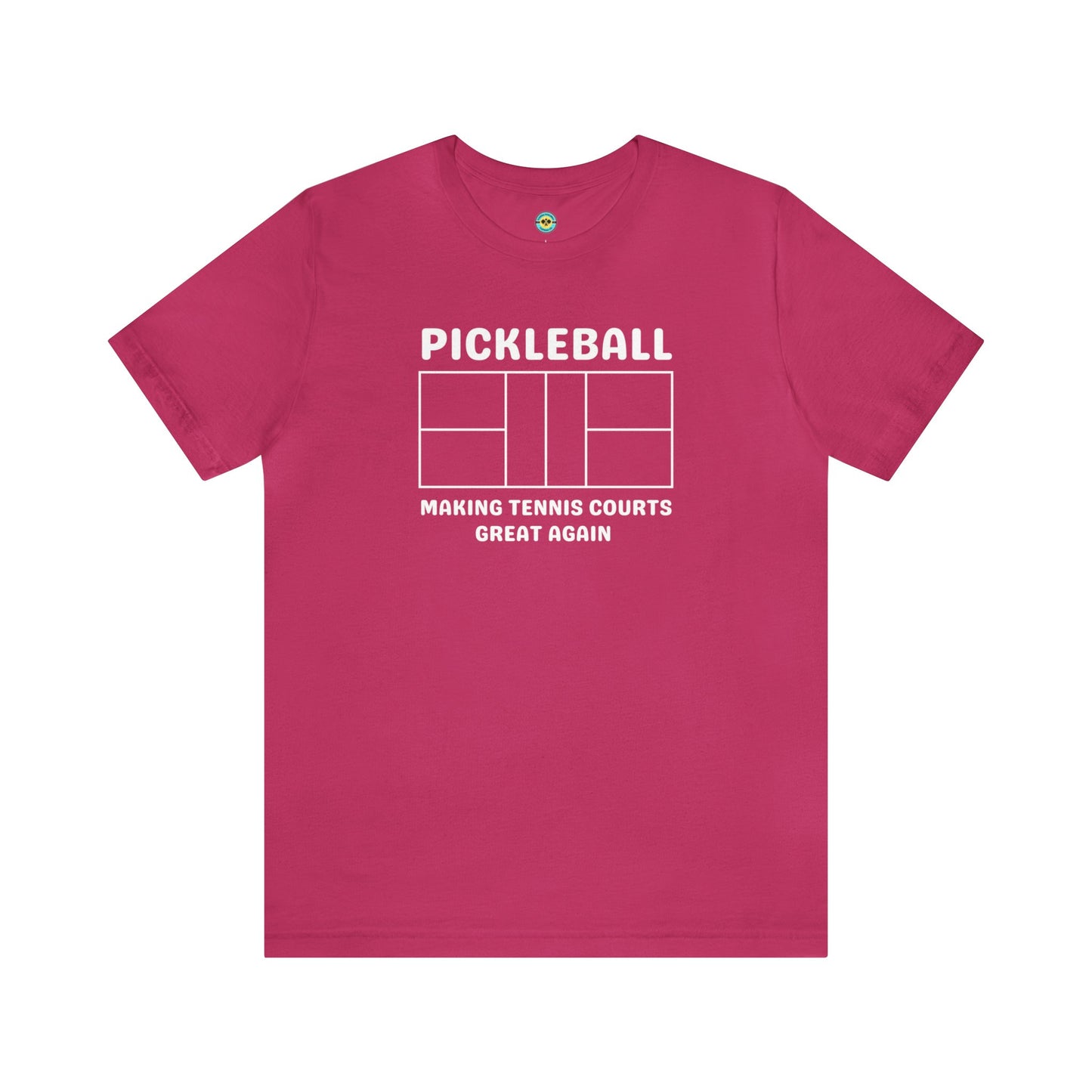 Pickleball Making Tennis Courts Great Again Unisex Tee