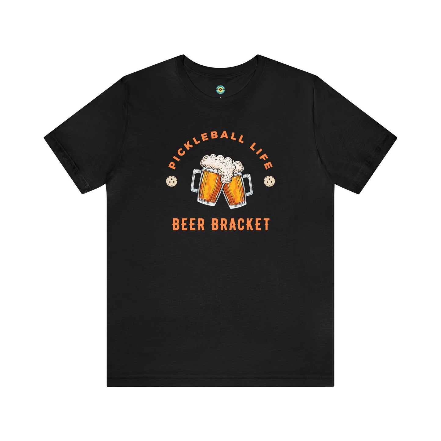 Pickleball Life Beer Bracket Unisex Tee