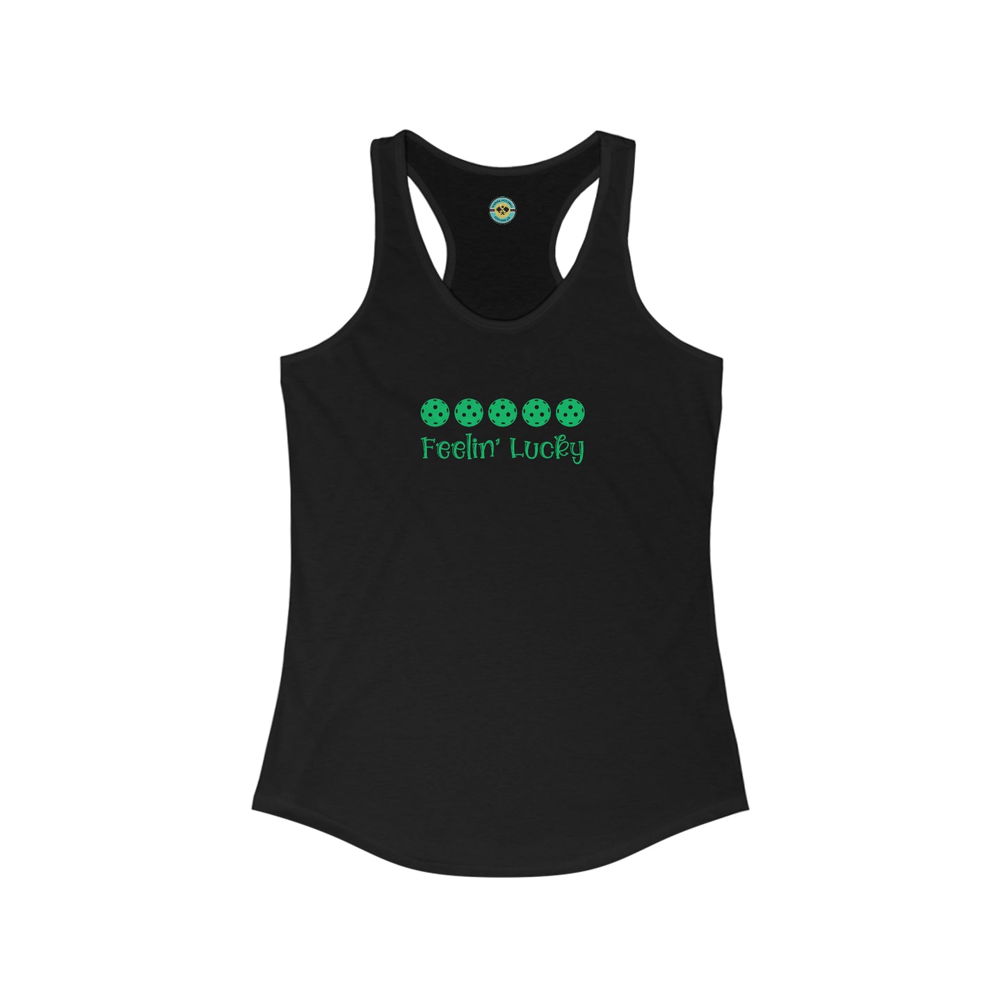 Feelin' Lucky Women's Racerback Tank