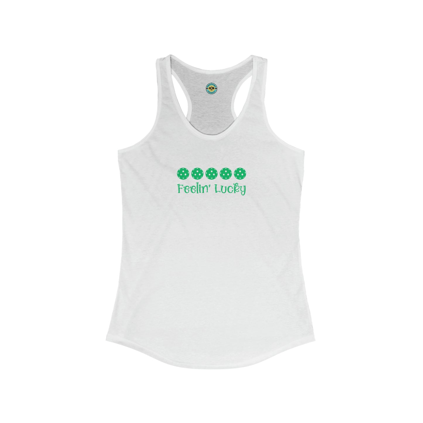 Feelin' Lucky Women's Racerback Tank